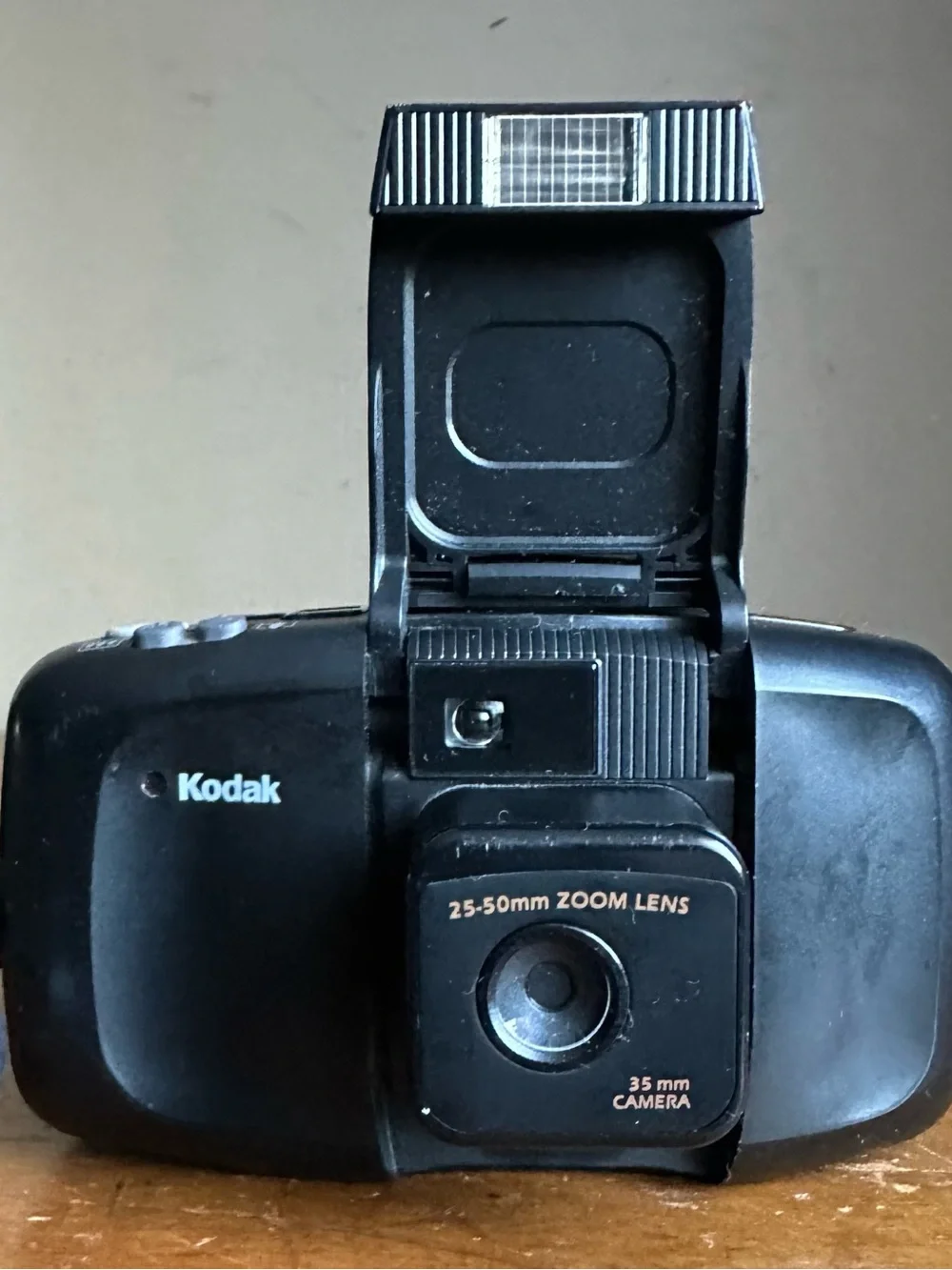 Kodak Black 25-50mm Zoom 35mm Film Camera with Pop-Up Flash